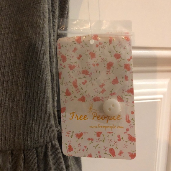 Free People Charlie Olive Green Tee - Picture 9 of 9